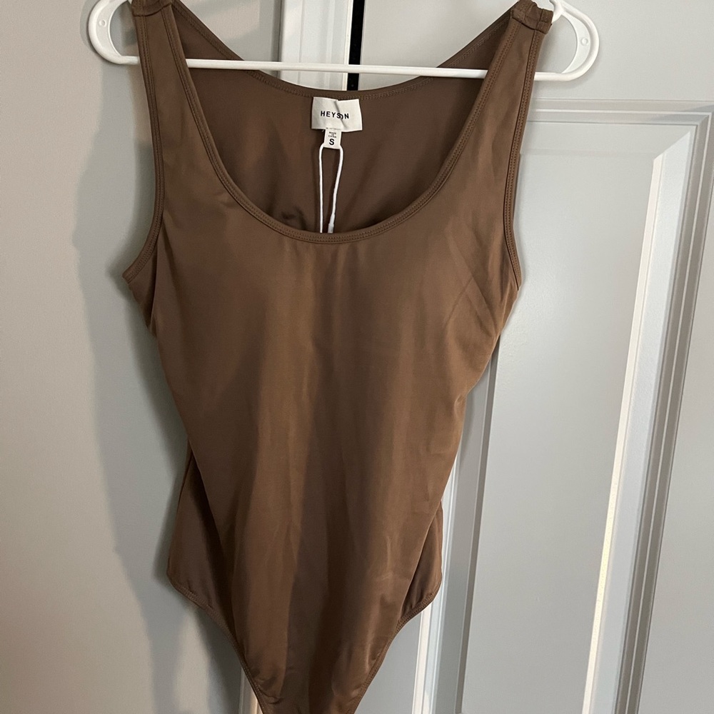 Brown bodysuit